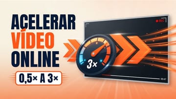 Acelerar ou desacelerar vídeo online grátis