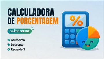 Calculadora de porcentagem online