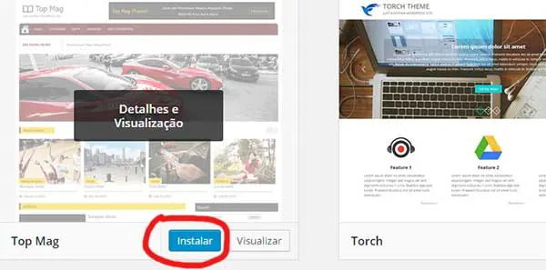 Como fazer um site Wordpress e instalar template