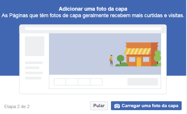 Imagem de uma foto de capa do Facebook
