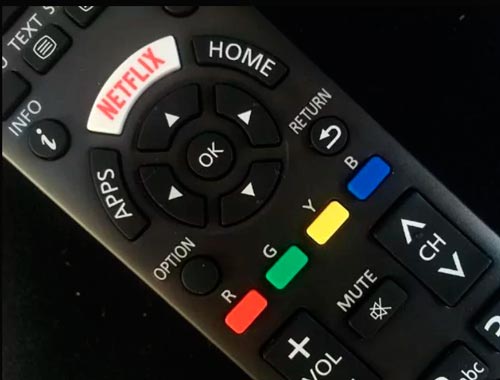 Netflix botao controle