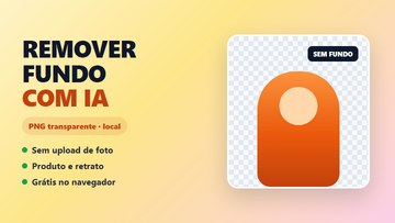 Remover Fundo de Imagem Online Grátis - IA no Navegador